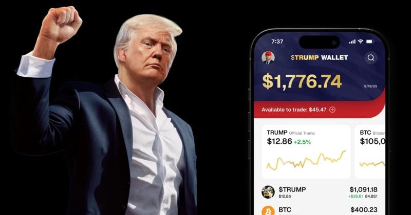Trump's son confirms team is launching a crypto wallet, denies link to circulating website