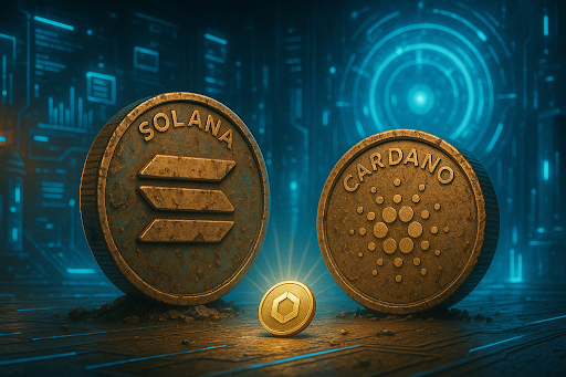 Cardano holds $0.90 as Hydra testnet hits 100K TPS, fueling ADA price predictions above $1.30.