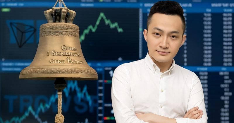 Justin Sun-backed Tron Inc. to ring Nasdaq bell tomorrow following reverse merger