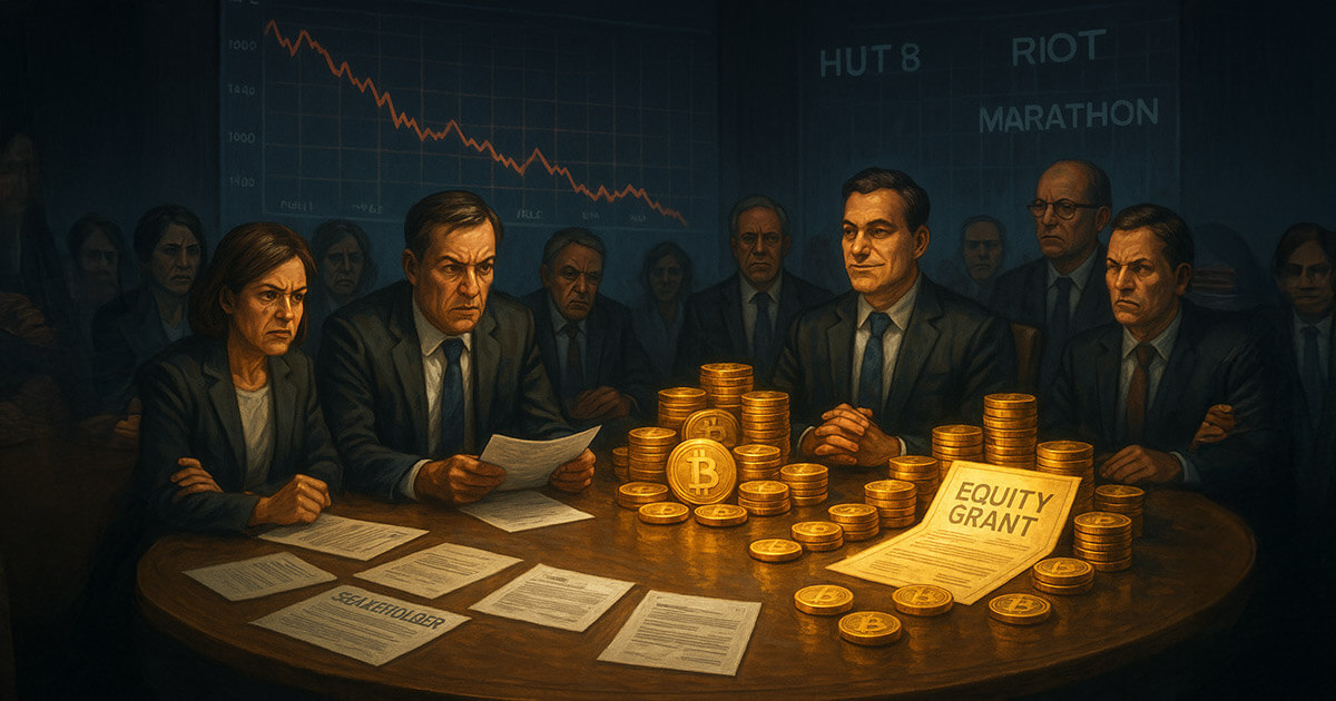 Shareholders push back against high pay for public Bitcoin miner execs after record equity grants