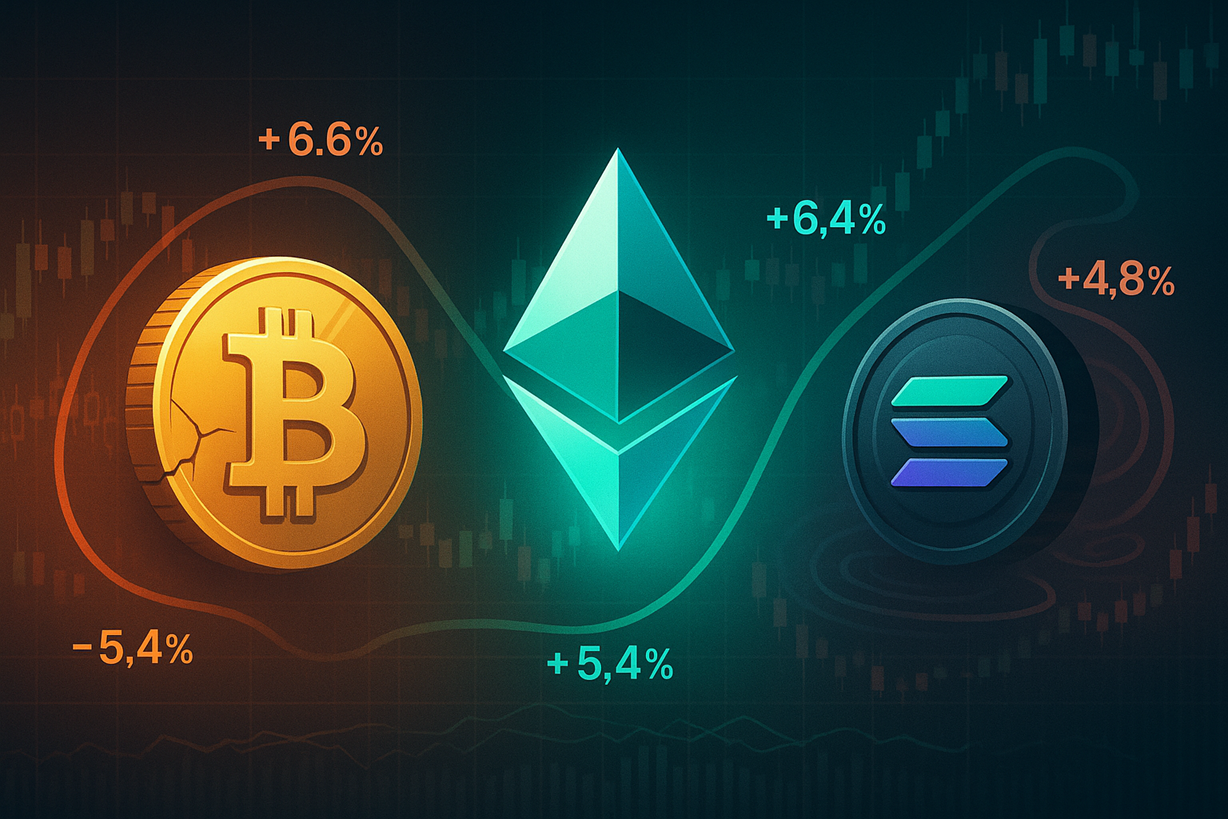Bitcoin Vs Ethereum Vs Solana